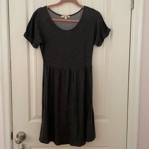 Basic grey dress